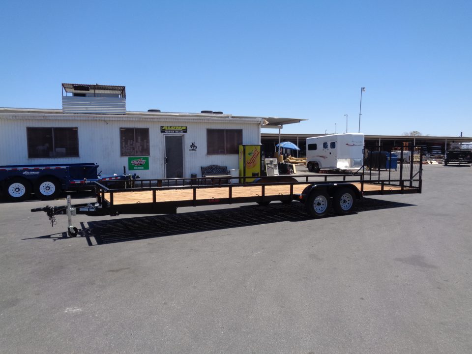 New 2026 Echo * EA-28-15T * 28Ft Tandem Axle 7K Utility Trailer w/ Side Ramps