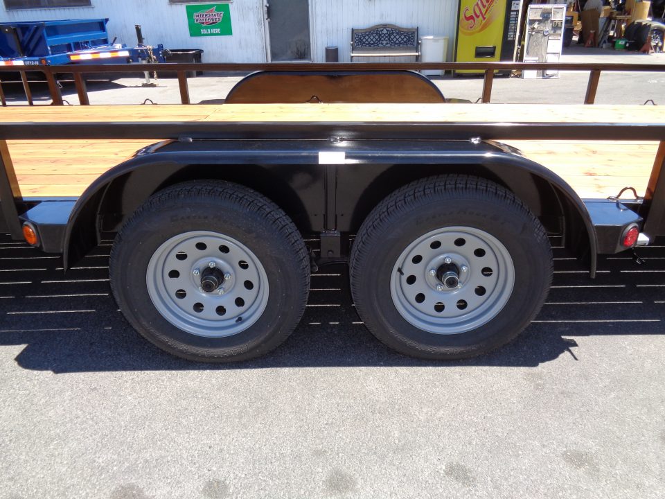 New 2026 Echo * EA-28-15T * 28Ft Tandem Axle 7K Utility Trailer w/ Side Ramps