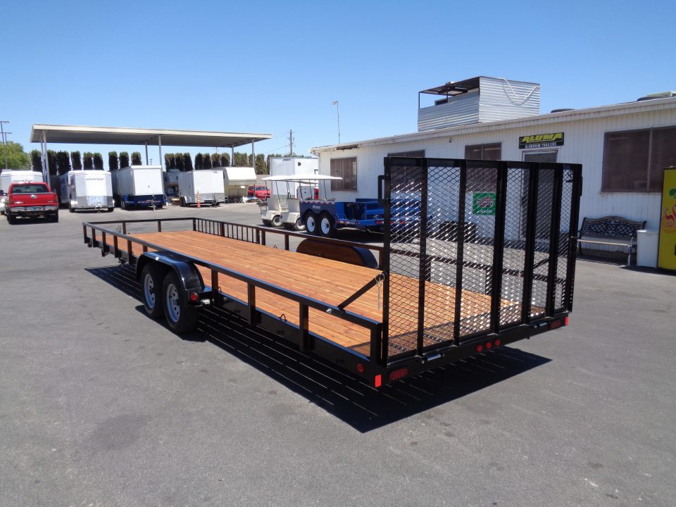 New 2026 Echo * EA-28-15T * 28Ft Tandem Axle 7K Utility Trailer w/ Side Ramps