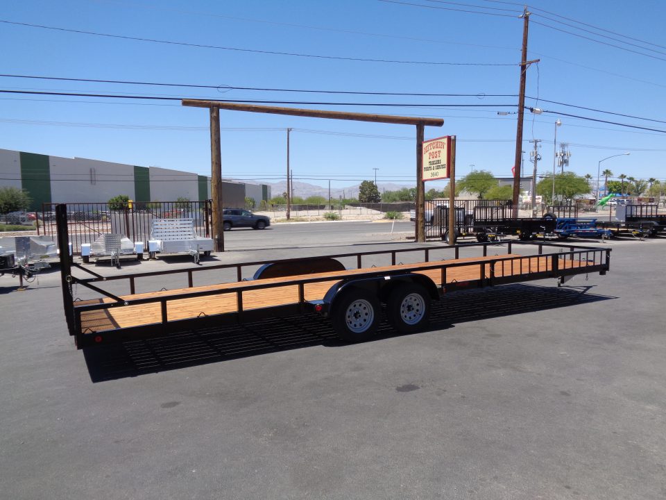New 2026 Echo * EA-28-15T * 28Ft Tandem Axle 7K Utility Trailer w/ Side Ramps
