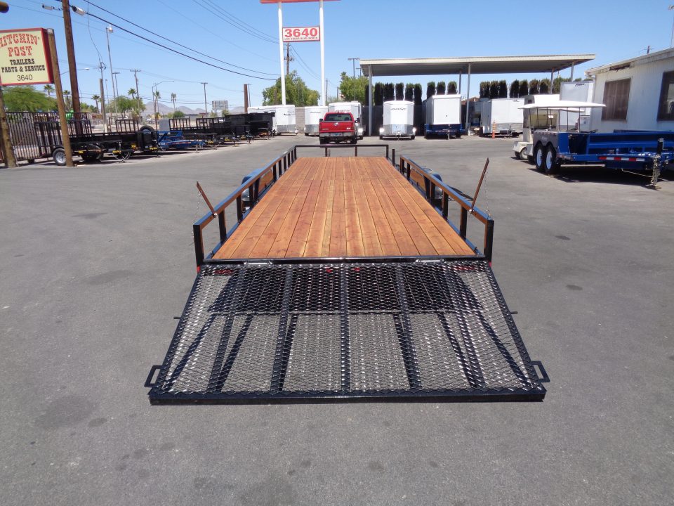 New 2026 Echo * EA-28-15T * 28Ft Tandem Axle 7K Utility Trailer w/ Side Ramps