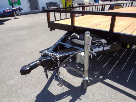 New 2026 Echo * EA-28-15T * 28Ft Tandem Axle 7K Utility Trailer w/ Side Ramps