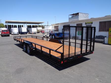 New 2026 Echo * EA-28-15T * 28Ft Tandem Axle 7K Utility Trailer w/ Side Ramps