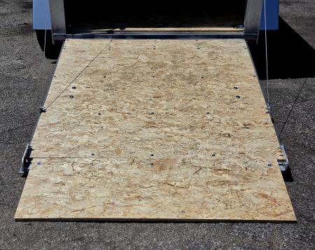 New 6 X 10 CARGO ENCLOSED REAR RAMP DOOR ALL ALUMINUM SINGLE AXLE 2027