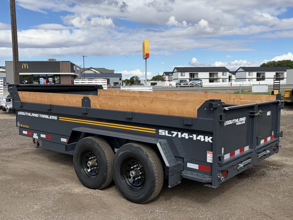 New 2026 Southland 7x14 14k Dump Trailer