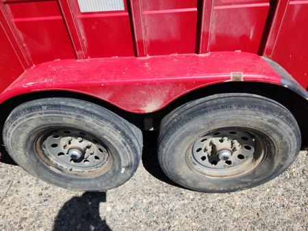 Used 2007 Titan Trailer 20' STOCK Stock / Stock Combo Trailer