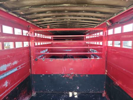 Used 2007 Titan Trailer 20' STOCK Stock / Stock Combo Trailer
