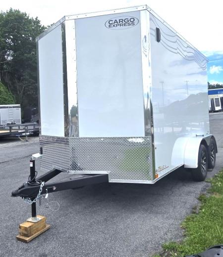 New 2026 Cargo Express 7X12 Cargo / Enclosed Trailer 7FT INT HT