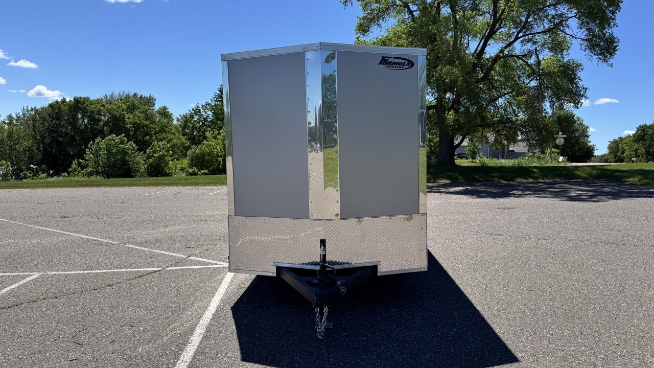 New Formula 7x14 Traverse Enclosed Trailer - Rear Ramp!