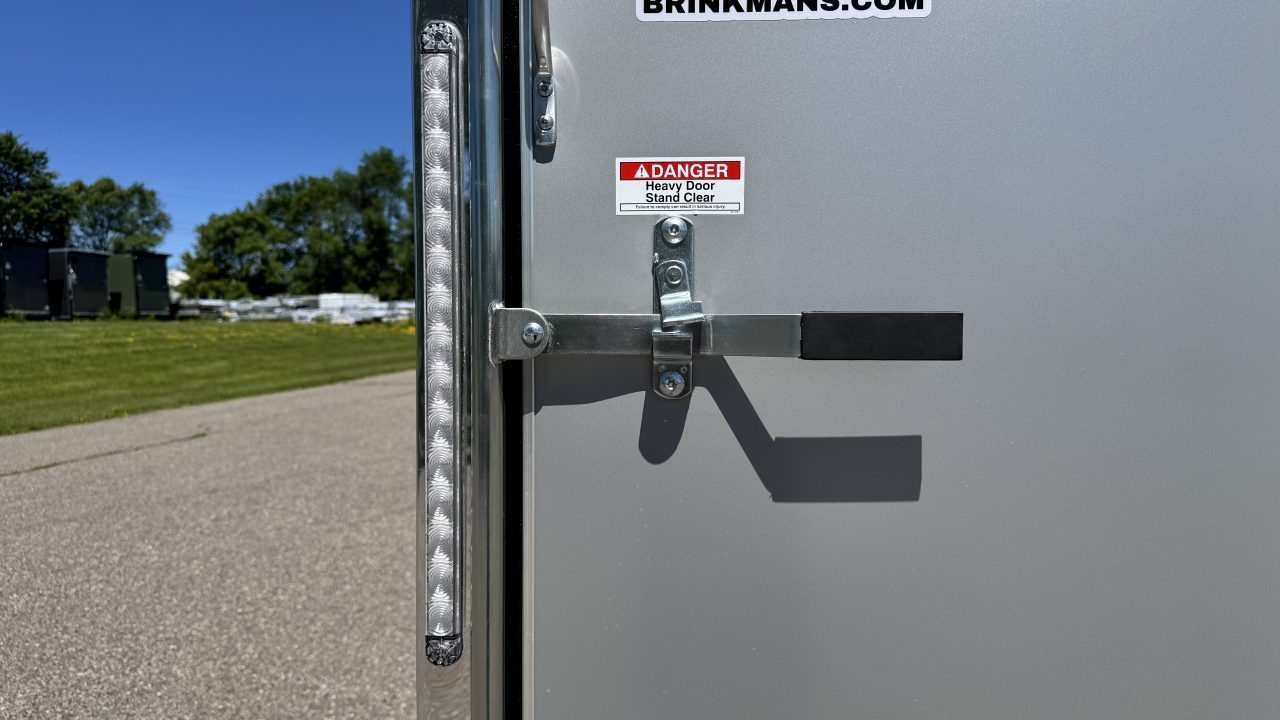 New Formula 7x14 Traverse Enclosed Trailer - Rear Ramp!