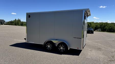 New Formula 7x14 Traverse Enclosed Trailer - Rear Ramp!