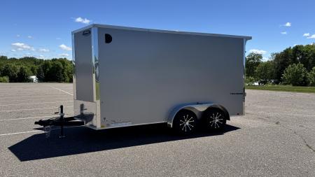 New Formula 7x14 Traverse Enclosed Trailer - Rear Ramp!