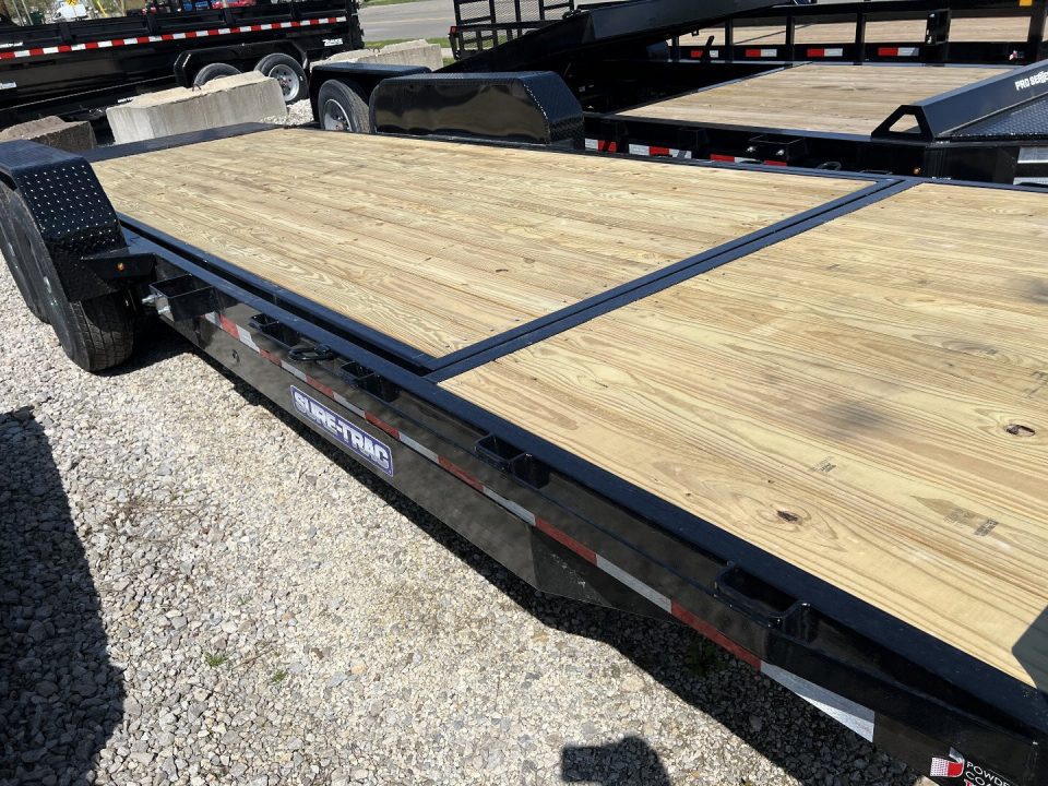 New 2026 Sure-Trac 7 X 18 + 4 Tilt Bed Equipment 14K Tilt Trailer
