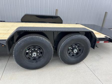 New 2026 Sure-Trac 7 X 16 + 4 Tilt Bed Equipment 14K Tilt Trailer