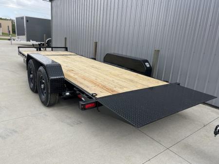 New 2026 Sure-Trac 7 X 16 + 4 Tilt Bed Equipment 14K Tilt Trailer