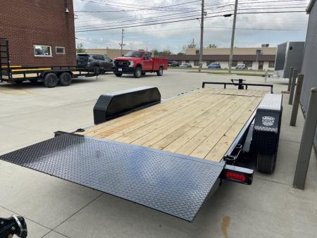 New 2026 Sure-Trac 7 X 16 + 4 Tilt Bed Equipment 14K Tilt Trailer