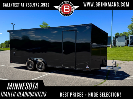 New Lightning 8.5x20 Enclosed Car Hauler - Ramp Door!
