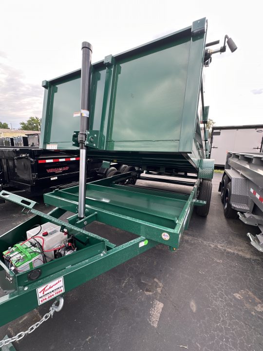 New 2026 Sure-Trac 7 X 14 HD Low Profile Telescopic Dump 14K