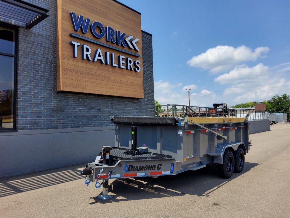 New 2026 Diamond C Trailers LPT208 Dump Trailer