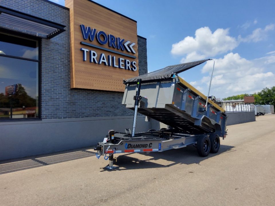 New 2026 Diamond C Trailers LPT208 Dump Trailer