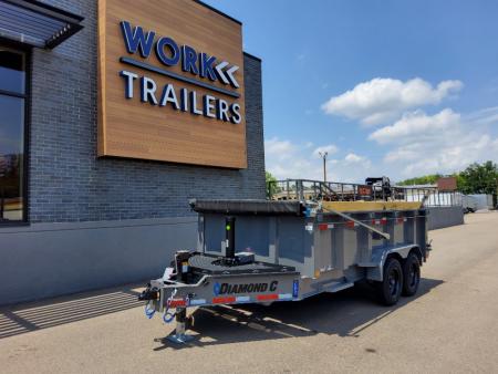 New 2026 Diamond C Trailers LPT208 Dump Trailer