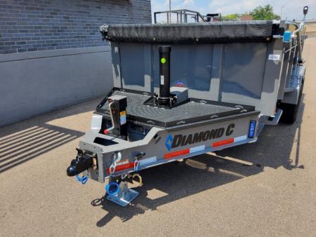 New 2026 Diamond C Trailers LPT208 Dump Trailer