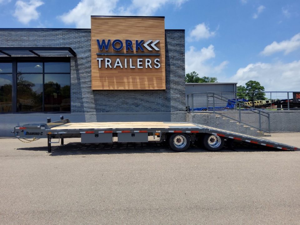 New 2026 Diamond C Trailers PX212HDT 2 Flatbed Trailer