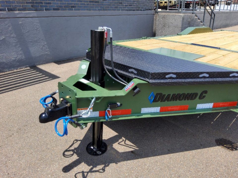 New 2026 Diamond C Trailers HXD208 Tilt Trailer
