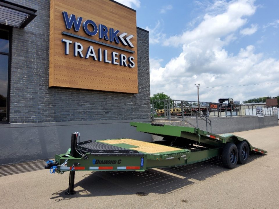 New 2026 Diamond C Trailers HXD208 Tilt Trailer