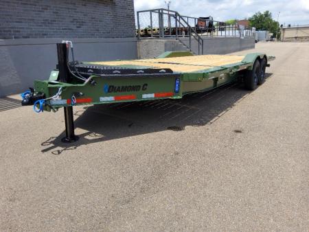 New 2026 Diamond C Trailers HXD208 Tilt Trailer
