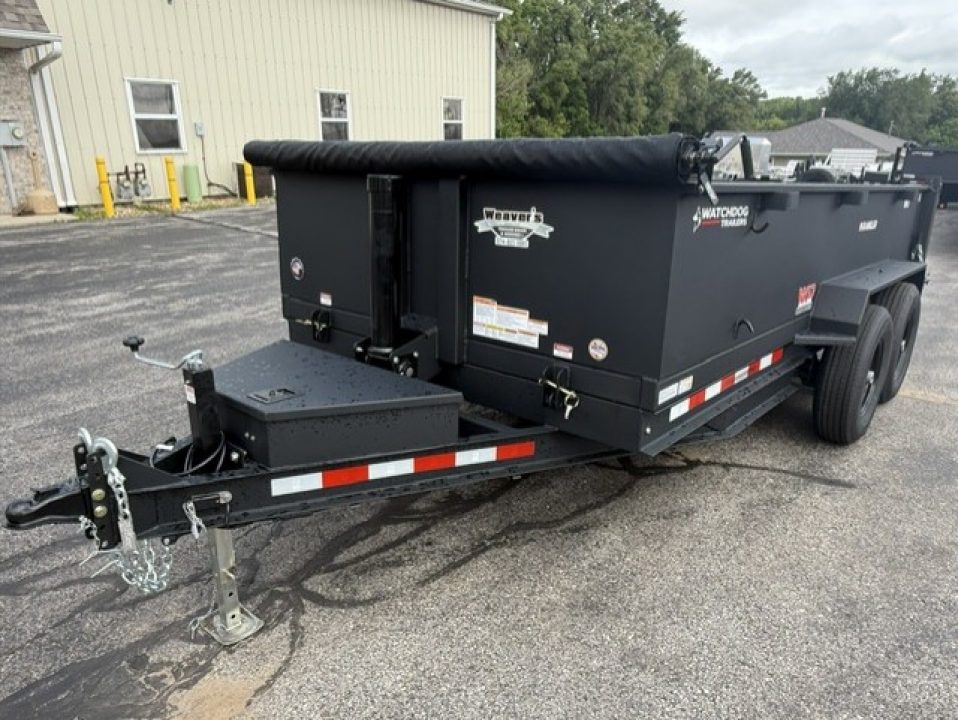 New 2026 Watchdog Trailers WD-14TA7 Dump Trailer