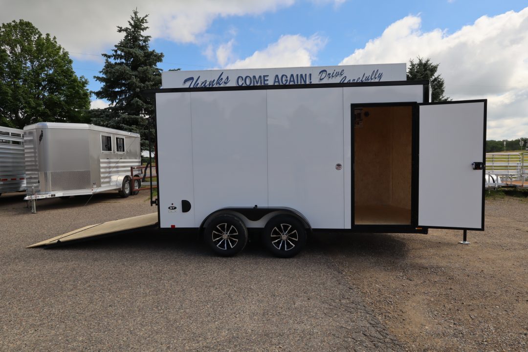 New 2026 Look Trailers DLX Flat Top Cargo / Enclosed Trailer