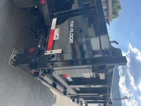 New 2026 Top Hat Trailers 7X16 Dump Trailer 14K Low profile tarp, ramps - 255120