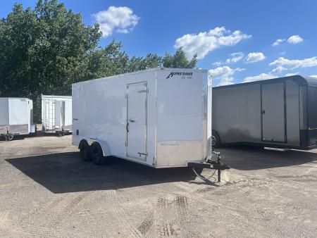 New 2027 Homesteader Trailer INTREPID 7 X 16 FT CARGO TRAILER RAMP DOOR 7 FT INTERIOR