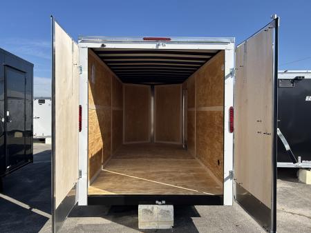 New 2027 Homesteader Trailer INTREPID 7 X 14 FT CARGO TRAILER DOUBLE BARN DOORS 6.5 FT INTERIOR