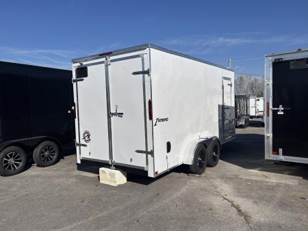 New 2027 Homesteader Trailer INTREPID 7 X 14 FT CARGO TRAILER DOUBLE BARN DOORS 6.5 FT INTERIOR
