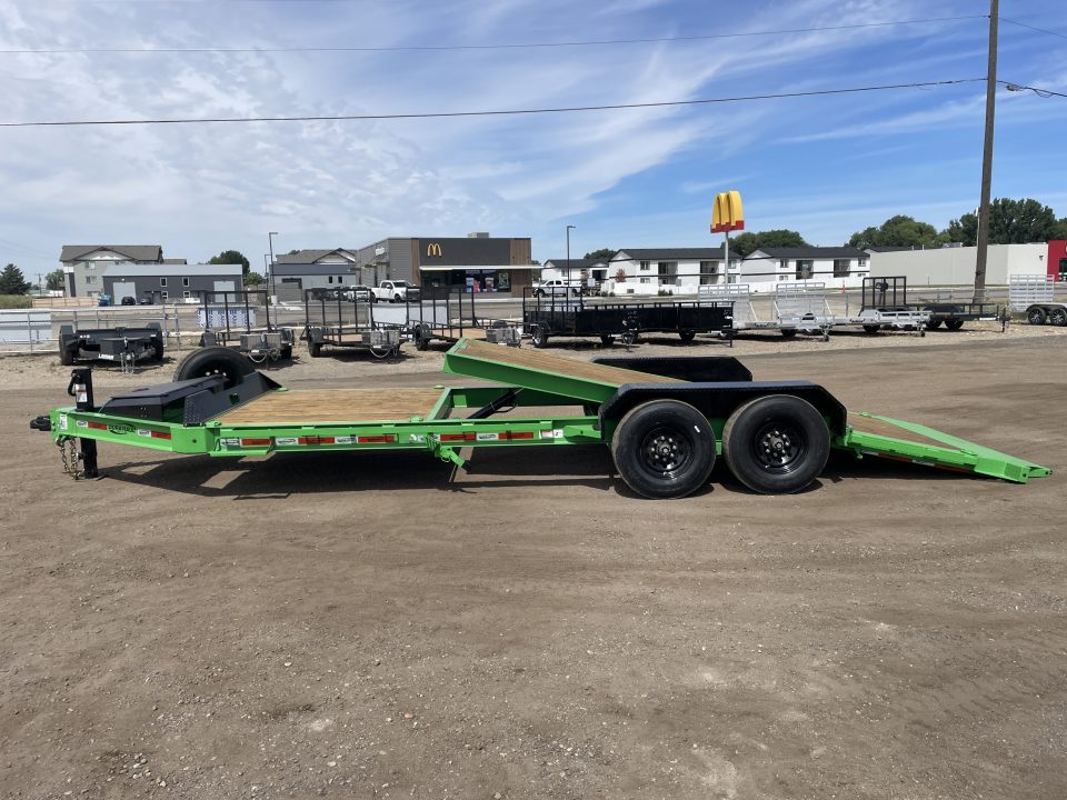 New 2026 Dura-Haul 7x22 16/6 16k Split Deck Tilt Trailer