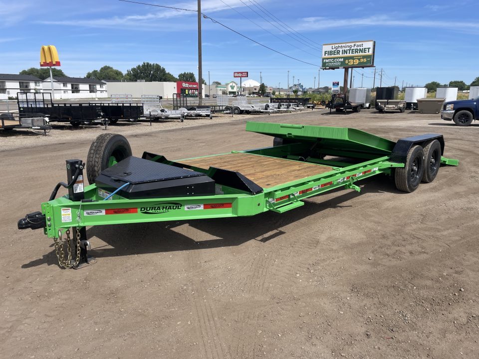 New 2026 Dura-Haul 7x22 16/6 16k Split Deck Tilt Trailer