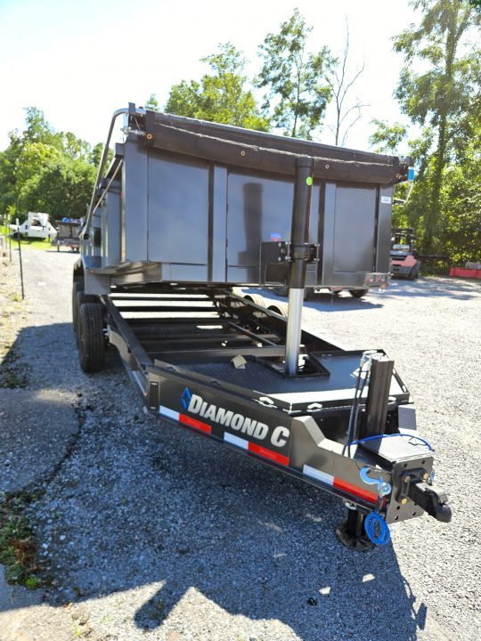 New 2026 Diamond C LPT307 ***ABS BRAKES***PACESETTER 82”X16’ DUMP TRAILER 32” 7 GAUGE SIDES AND FLOOR
