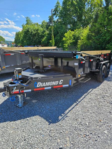 New 2026 Diamond C LPT208 Dump Trailer *** ABS BRAKES***81”X14’ 5 STAGE TELESCOPIC LIFT