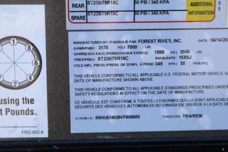 New 2027 Forest River Cargo Mate 8.5x16 TA2 Cargo / Enclosed Trailer