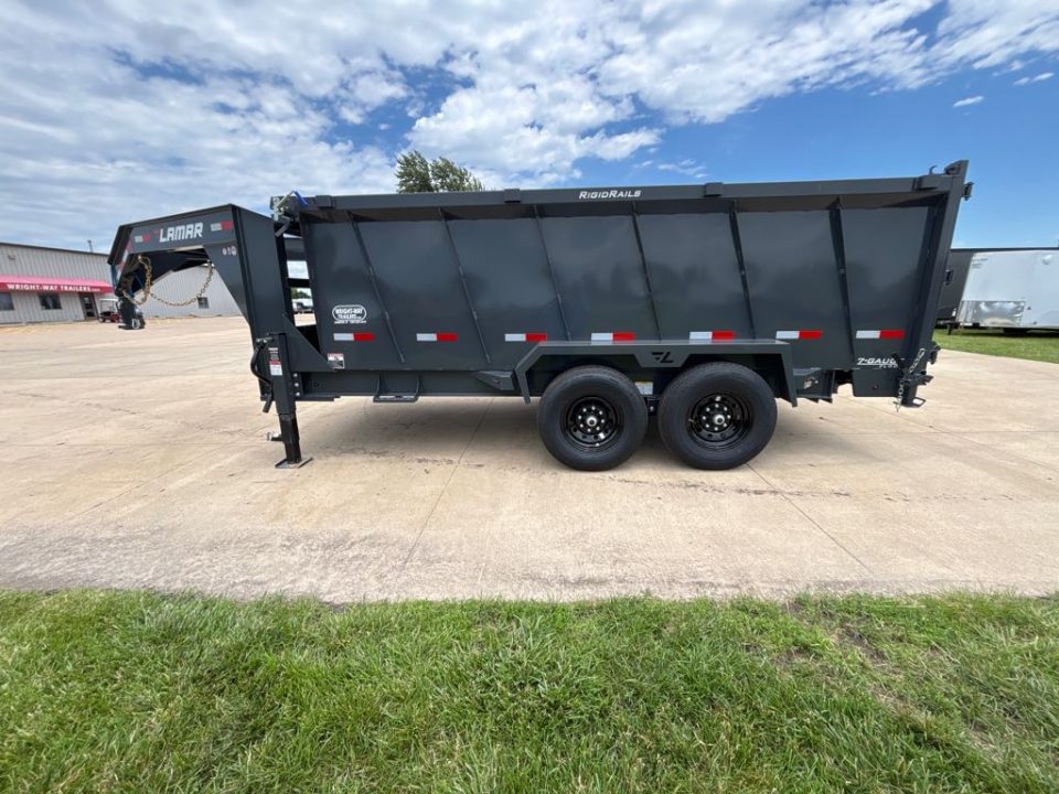 New 2026 Lamar Trailers DL831427-48 Dump Trailer