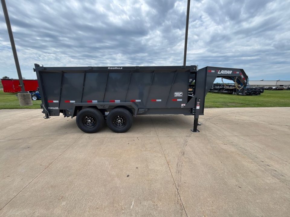 New 2026 Lamar Trailers DL831427-48 Dump Trailer