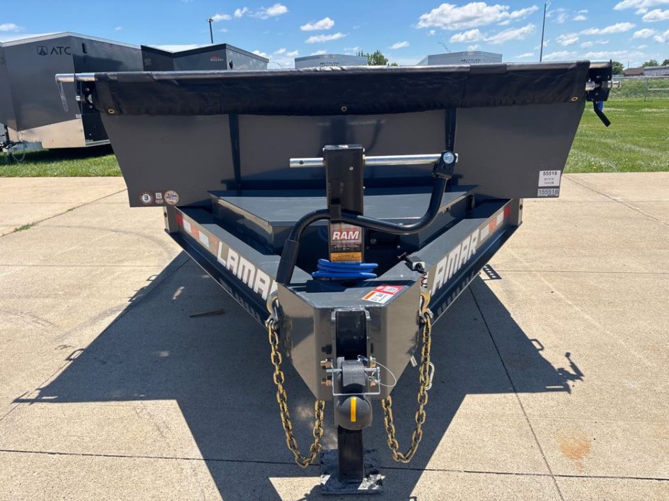 New 2026 Lamar Trailers DL831627-24 Dump Trailer