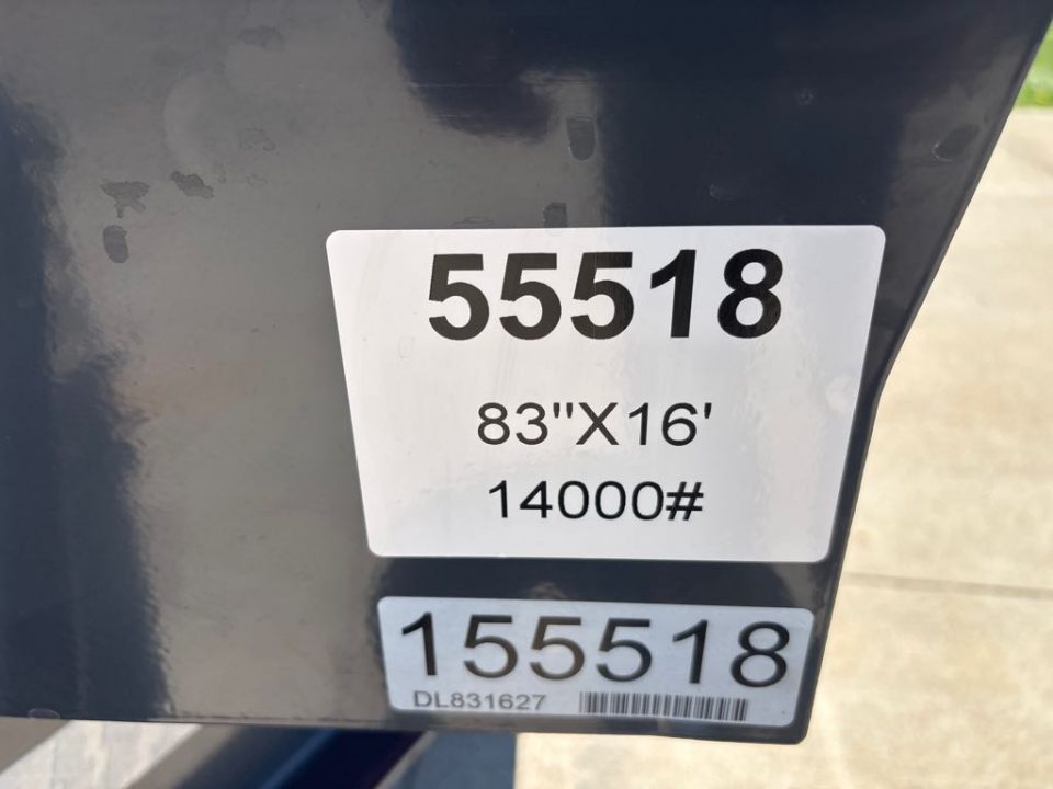 New 2026 Lamar Trailers DL831627-24 Dump Trailer
