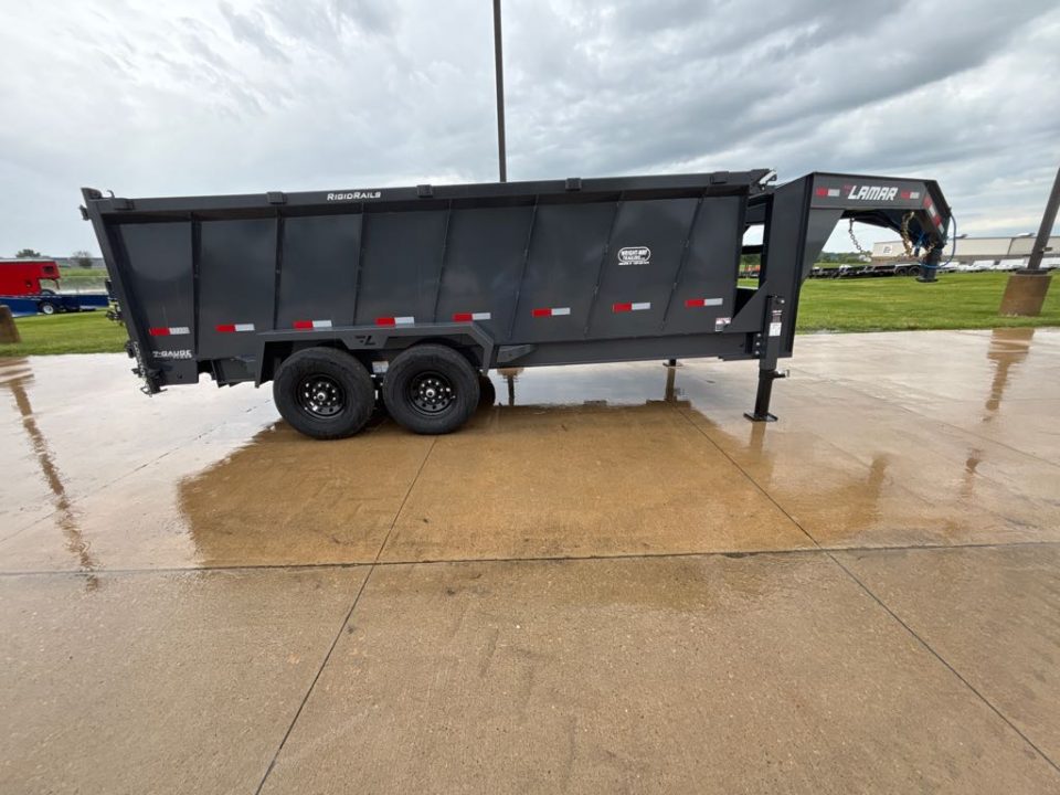 New 2026 Lamar Trailers DL831627-48 Dump Trailer