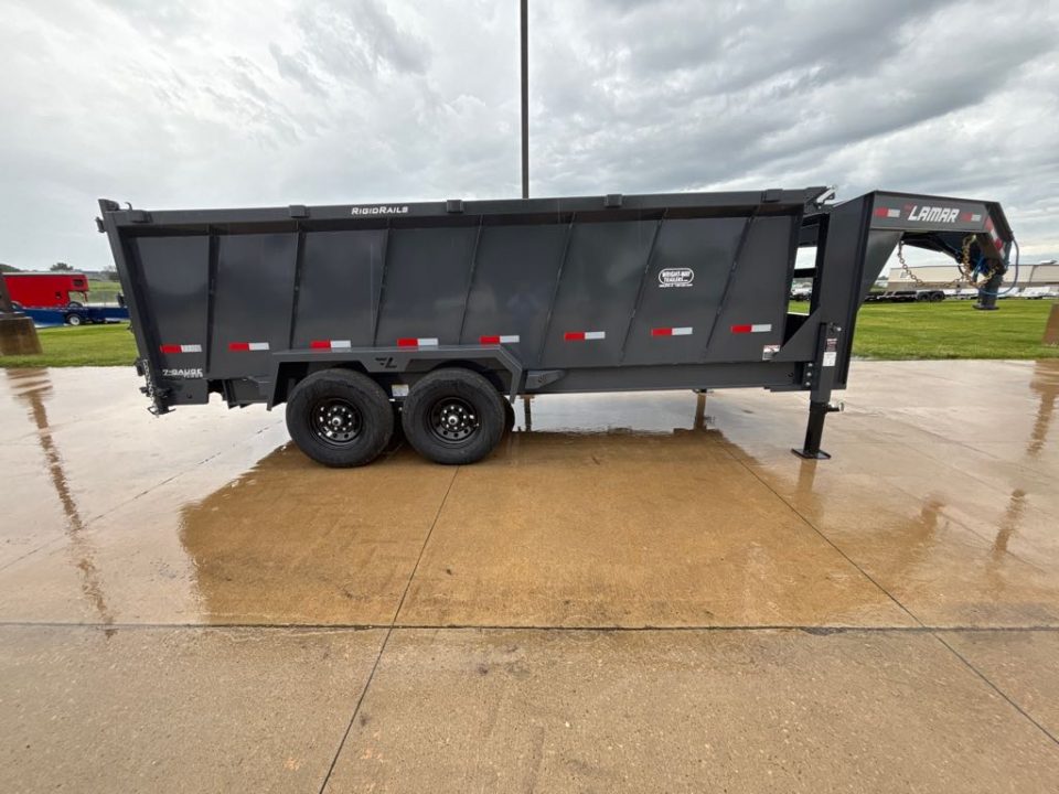 New 2026 Lamar Trailers DL831627-48 Dump Trailer