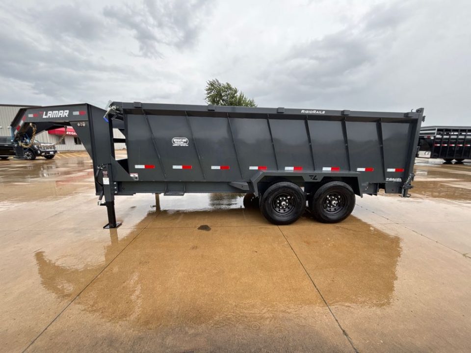 New 2026 Lamar Trailers DL831627-48 Dump Trailer