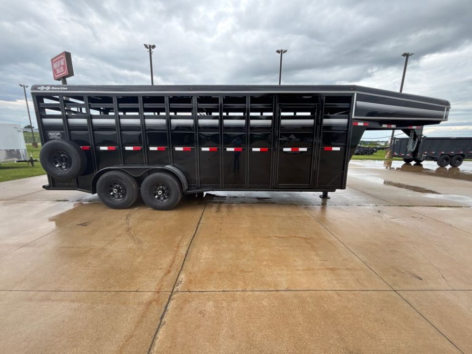New 2026 S & S Dura Line STK78X20GN Stock / Stock Combo Trailer