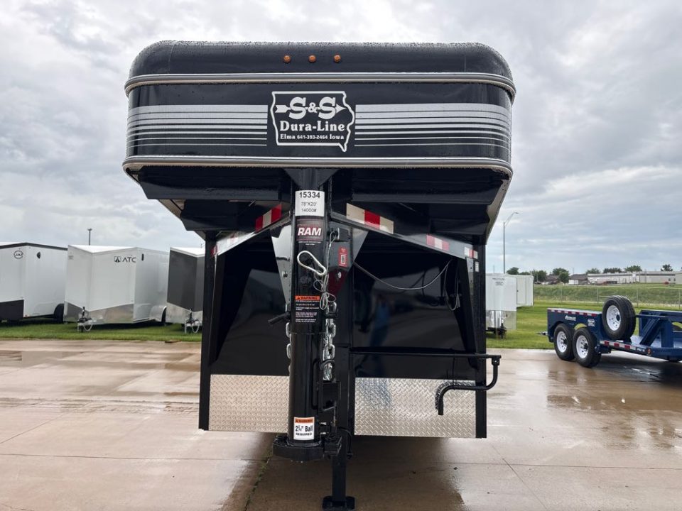 New 2026 S & S Dura Line STK78X20GN Stock / Stock Combo Trailer